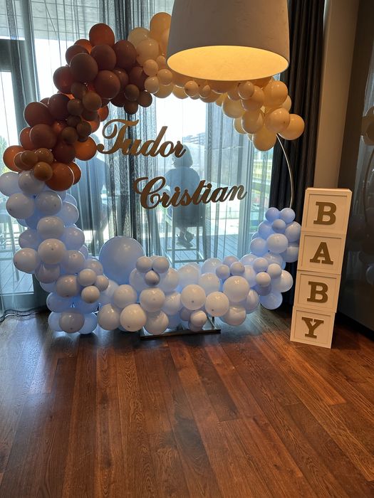 Decor baloane botez
