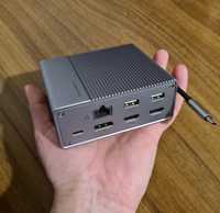 Docking Station HyperDrive USB C 12-in-1 Dock HUB HDMI Lan Micro SD