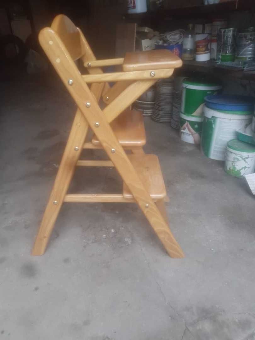 детский стульчик из дерева