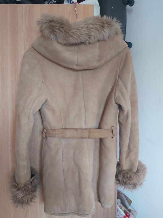 Cojoc din blana și piele naturala mărimea 38 sau S