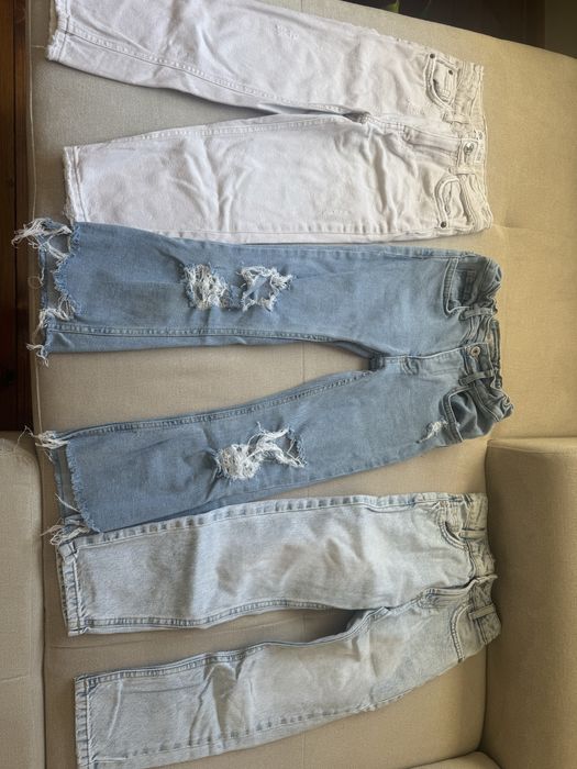 Детски дънки Zara, repla, mango