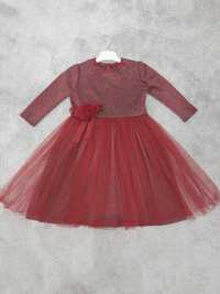 Платье вечернее на девочку (новое) рост 102-106,на 3-3,5 года