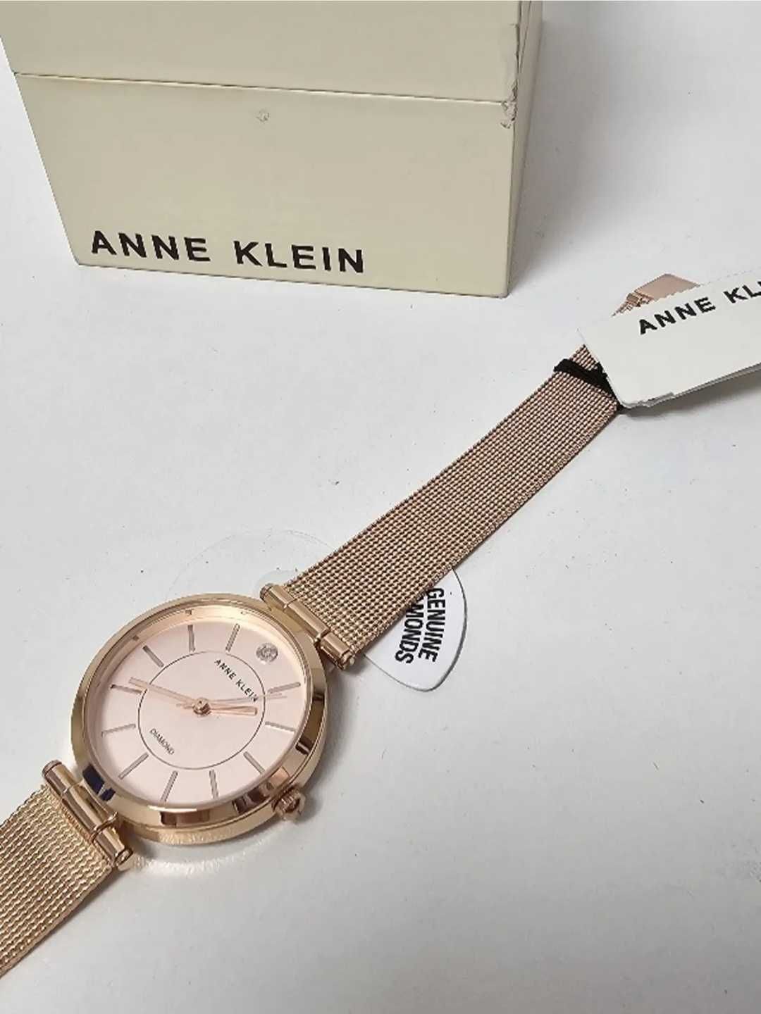 Дамски часовник Anne Klein diamond с истински диамант