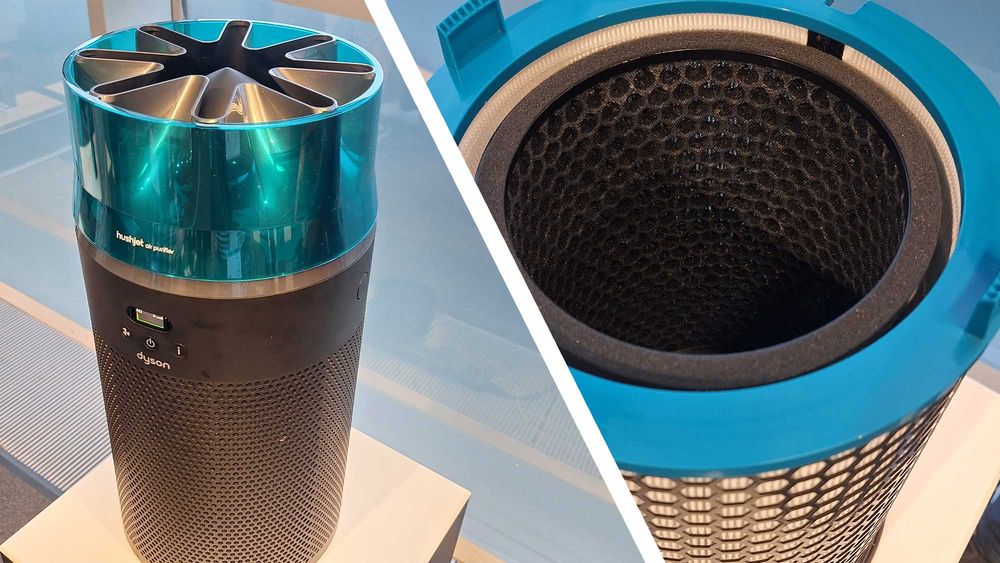 Новинка 2025 года! Очиститель воздуха Dyson HushJet Purifier Compact!