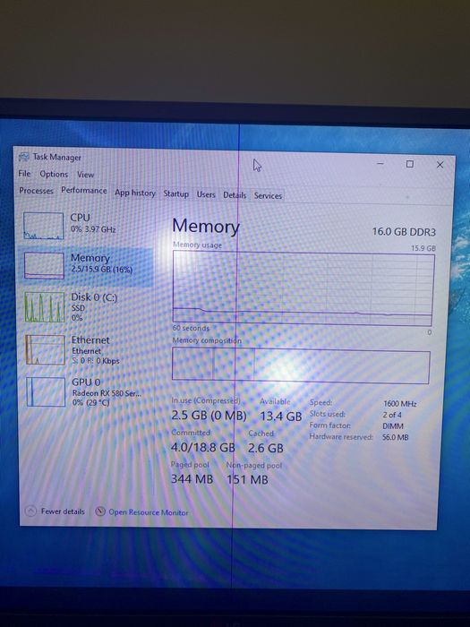 PC Light Gaming / Office i7-4790 RX 580 8Gb