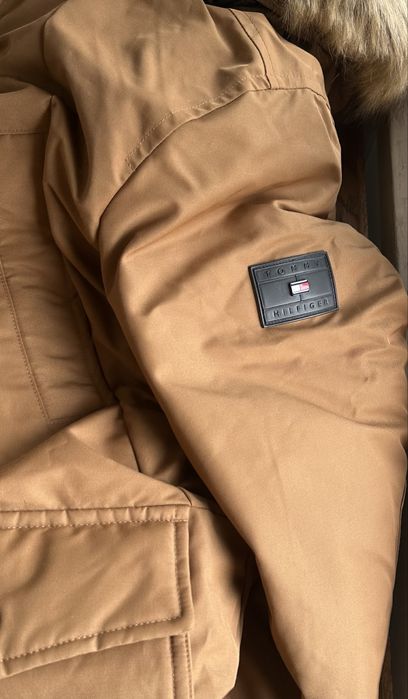 Geacă Tommy Hilfiger The Rockie Parka XXL - Maro preț negociabil