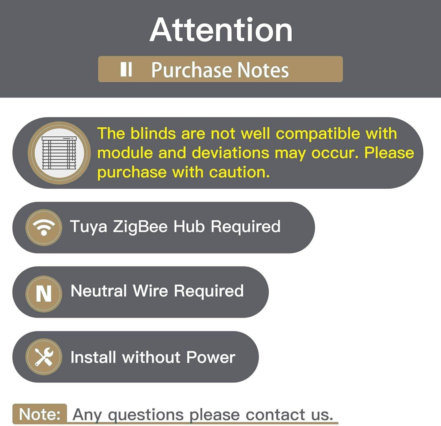 Controller jaluzele Moes, ZigBee, Tuya, RF433,necesita hub, Negociabil