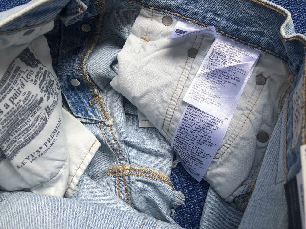 НОВИ Levi's / Levis 501 Shorts ОРИГИНАЛНИ дамски къси дънки - 28 и 32