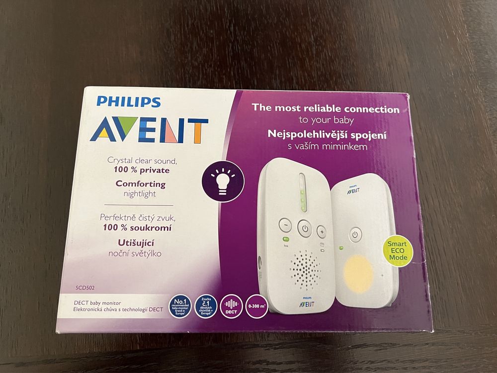 Monitor audio bebelusi Philips-Avent SCD502 nou