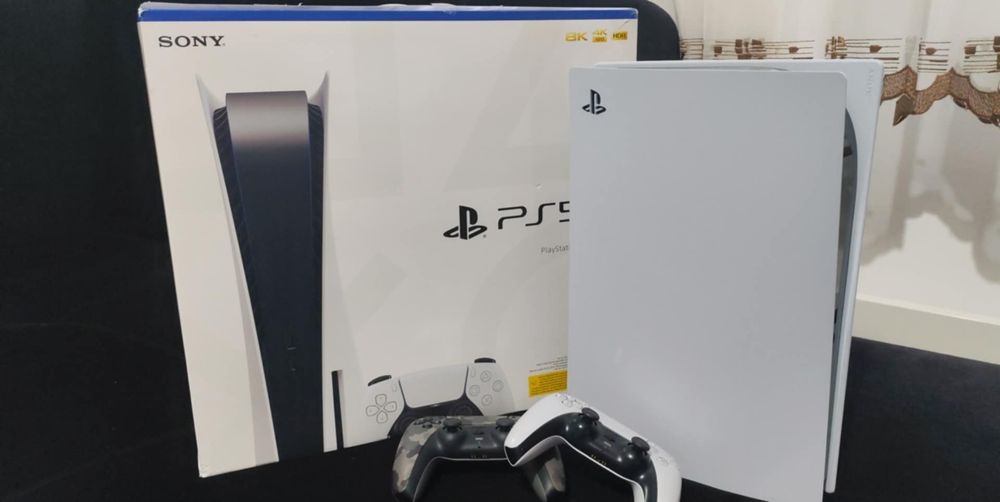 Playstation 5 standart с 2 джойстика