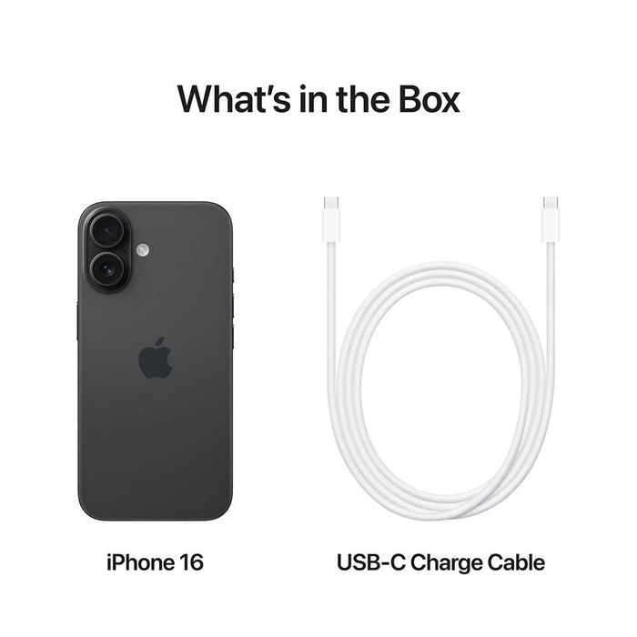 iPhone 16 128Gb Black Nou/Sigilat + 24 Luni Garanție/Apple Plug