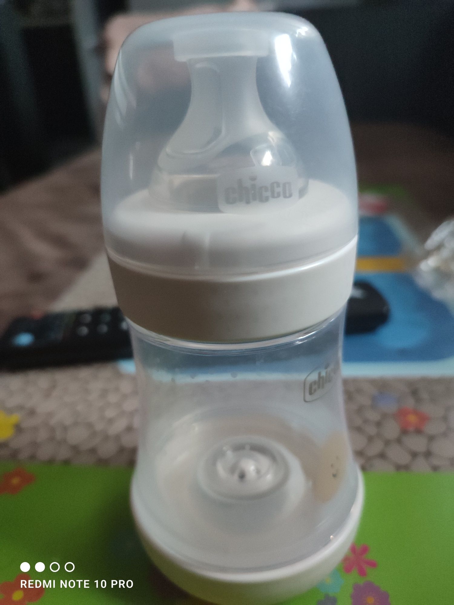 Бебешко шише Chicco Perfect5 PP, Силиконов биберон