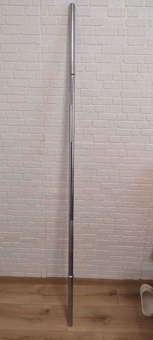 Прав лост без резба  с щипки 183 см. Ф28/Железни тежести 2x 10 кг. 30ф