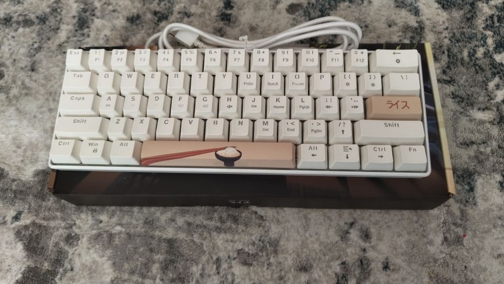 Tastatura mecanica Qwertykey rice v2