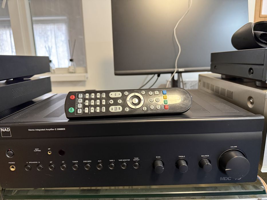 Amplificator NAD C356BEE,120W/4/80W RMS/8,Telecomanda,Optical In,USB