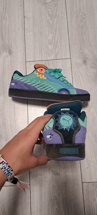 Puma suede xl DDLM, mint dark amethyst , marime 44,5