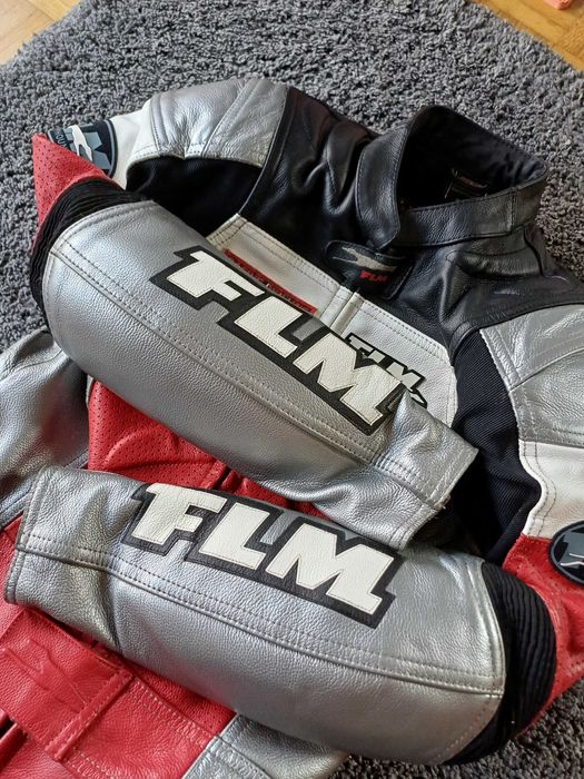 FLM 36 S Combinezon Costum moto piele din două piese de Damă