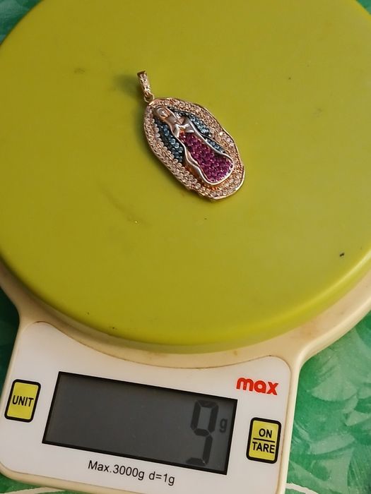 Pandativ argint masiv 925 cu zirconi