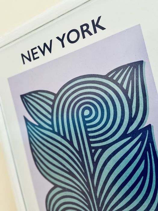 New York Flower Market Poster 40x60
