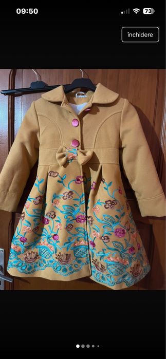 Palton fete de la Andreea Tex 6 ani merge și mai mult