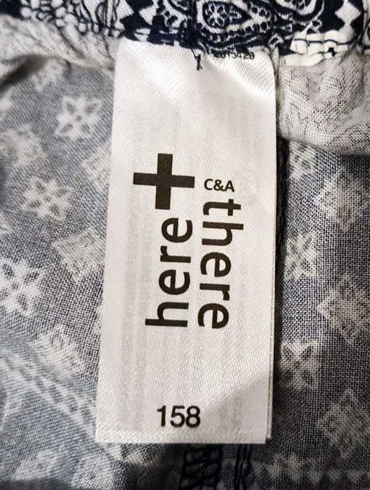 Pantaloni fete C&A noi - marimea 158