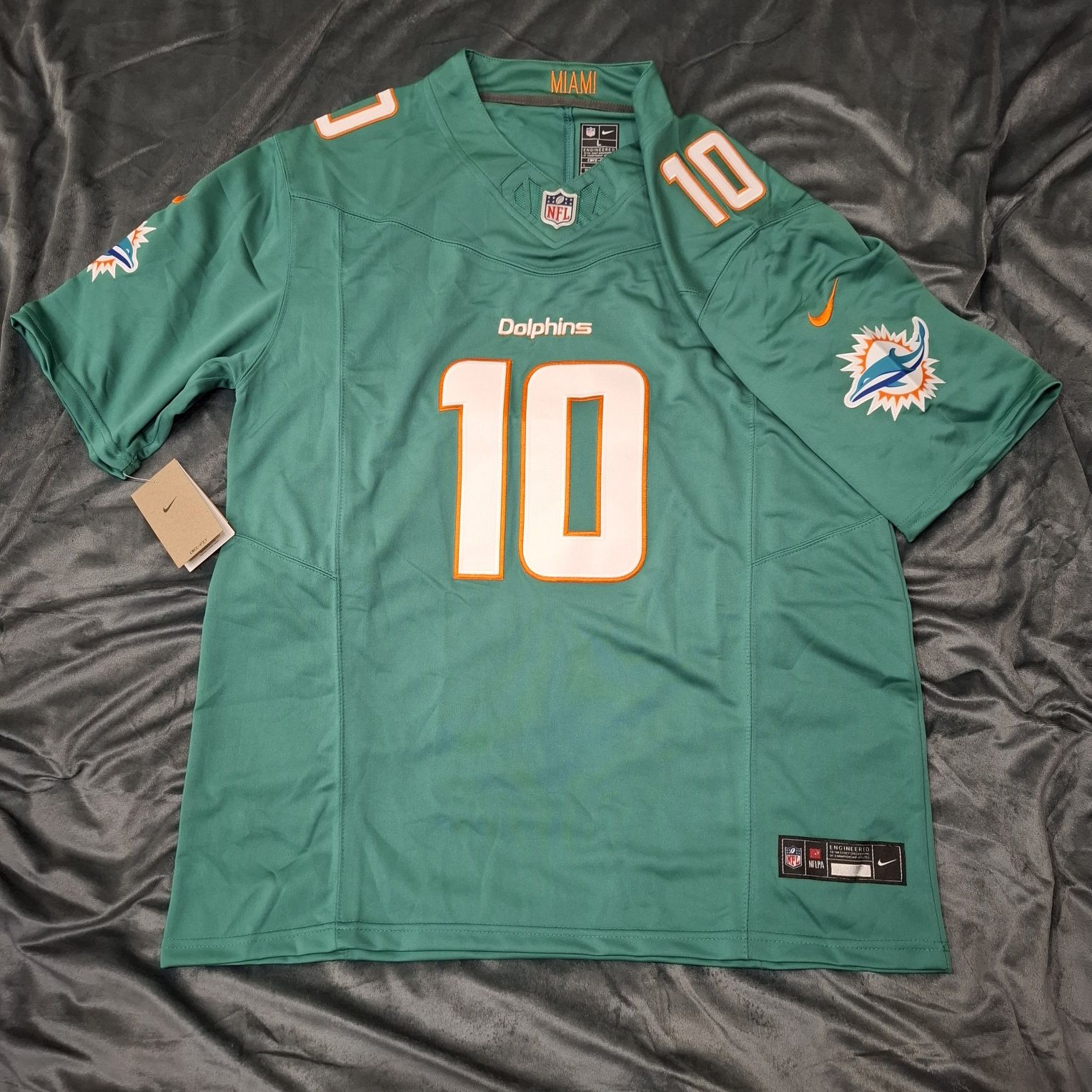 NIKE NFL фланелка на Miami Dolphins НОВА