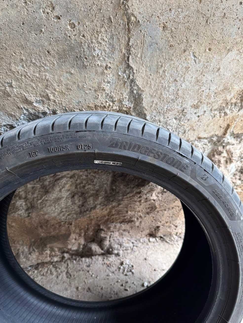 2 броя летни гуми Bridgestone Turanza 6, 225/40/18R, 92Y, DOT 2025