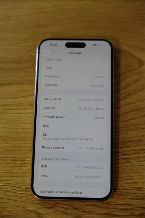 iPhone 15 Pro Max 1Tb