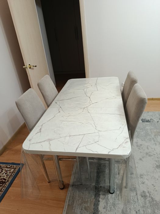 Стол со стульями трансформер