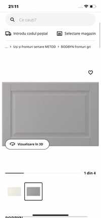 Front sertar gri de la IKEA 60X40 ,