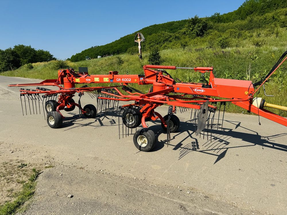 Grebla dubla kuhn GA 6002 grebla de adunat fan 6m
