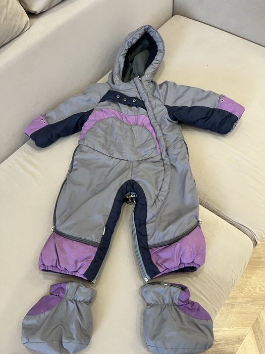 Продам зимний комбинезон трансформер