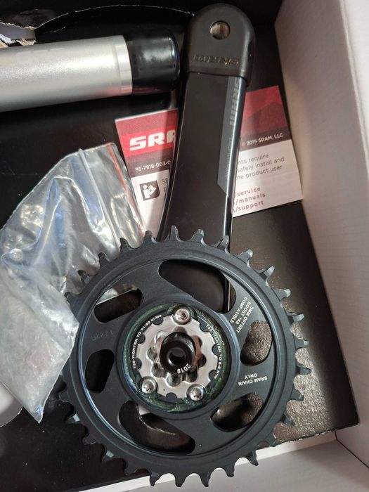 Pedalier Sram XX1 carbon - brate 170 mm, placa 30T