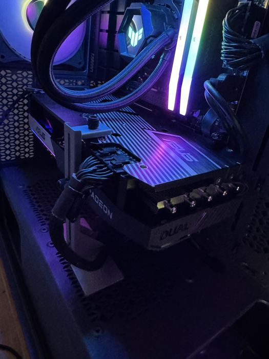 Placa video ASUS AMD Radeon RX 6750 XT Dual OC 12GB, GDDR6, 192bit