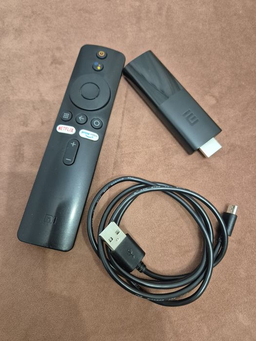 Mediaplayer Xiaomi Mi TV Stick, Full HD, Chromecast, Control Voce, Blu