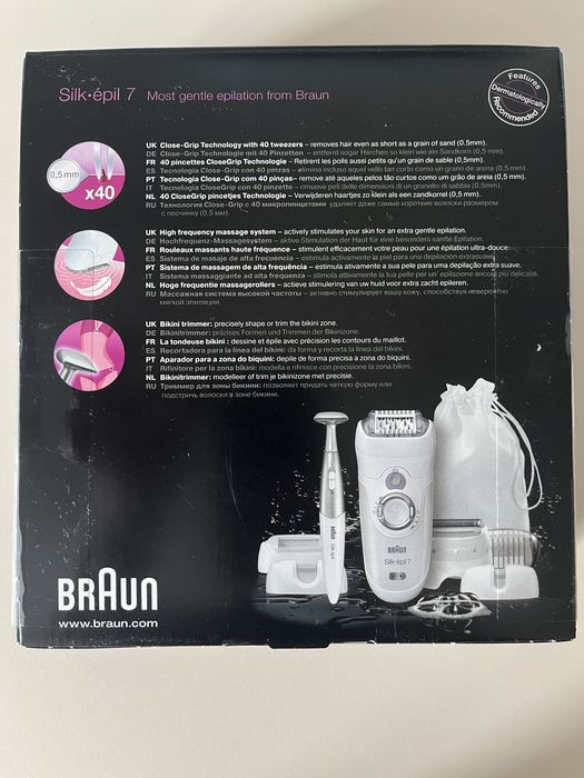 Epilator Braun seria 7