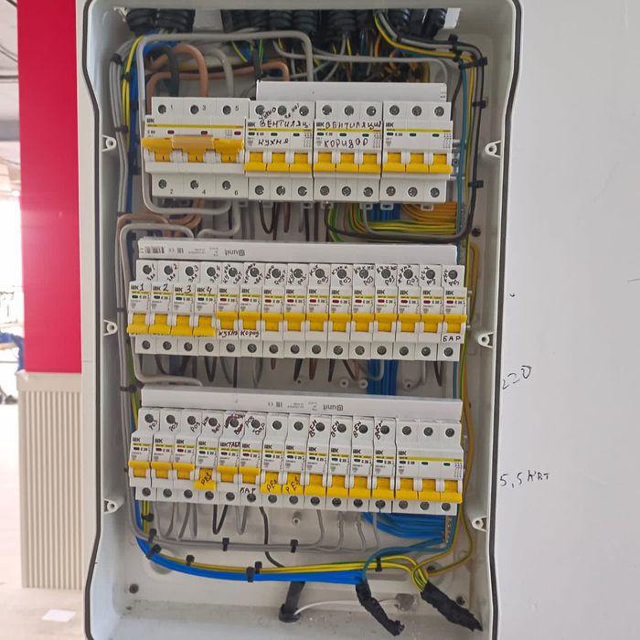 Электромонтажные работы любой сложности