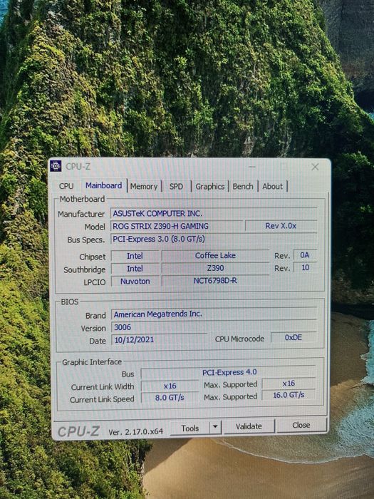 Placa de baza asus rog,intel i5 9600k