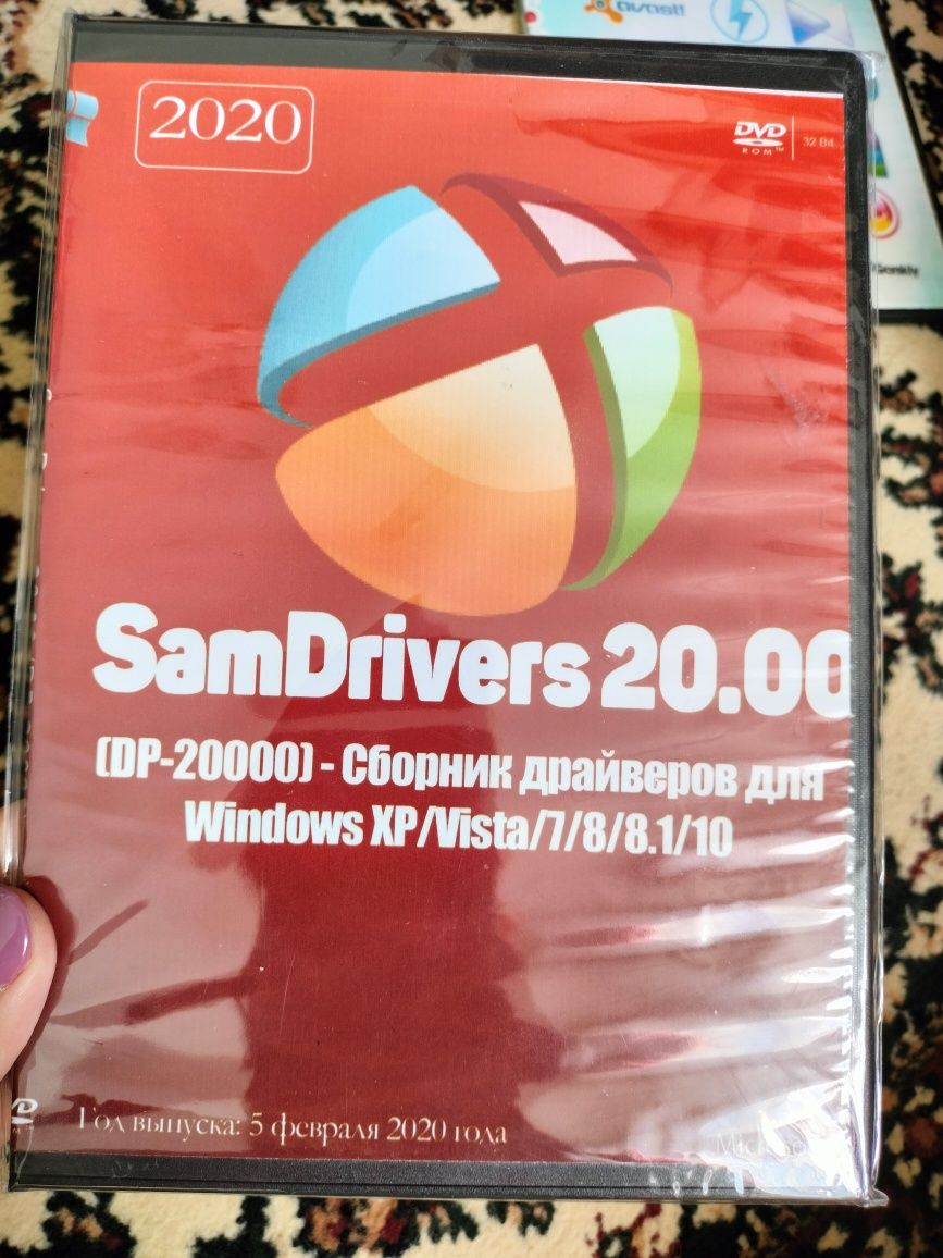 Продам диски WINDOWS 8, 10, программы на ПК, драйвера