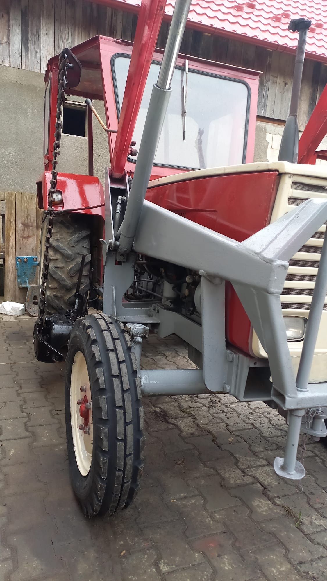 Tractor cu frontal zi coasă 40cp / Tractor steyr 40 recent adus