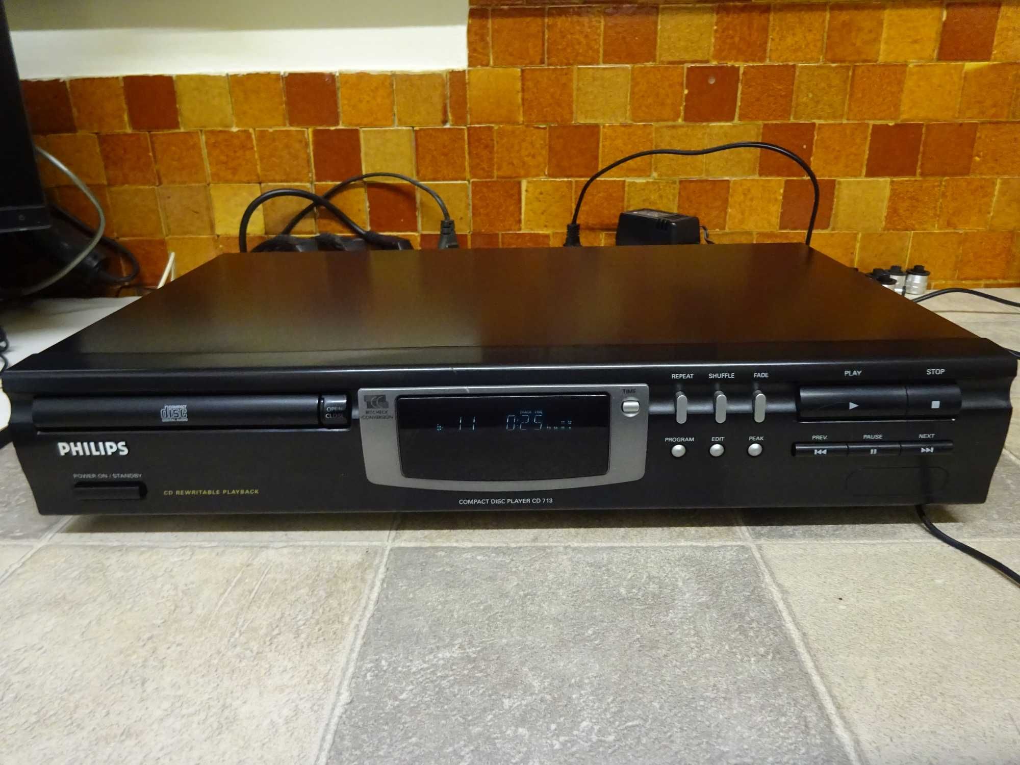 Cd-player audio retro Philips CD713