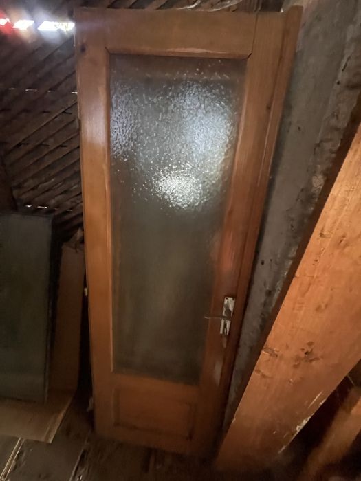 Rama cu sase usi glisanta din lemn masiv (brad)