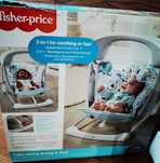 бебешки шезлонг, люлка fisher price