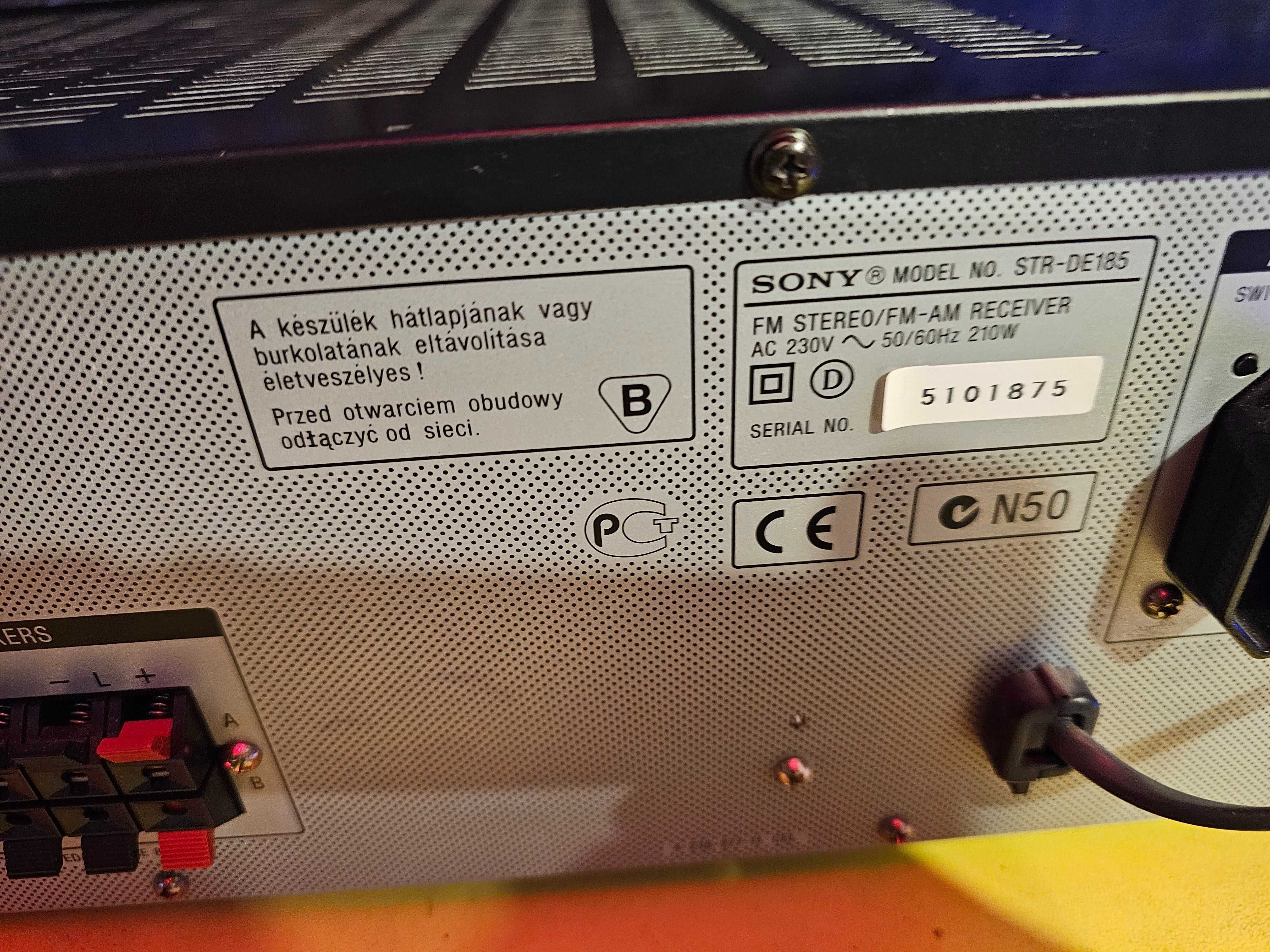 Statie reciver Sony STR-DE 185 2x100W 8ohm Impecabil