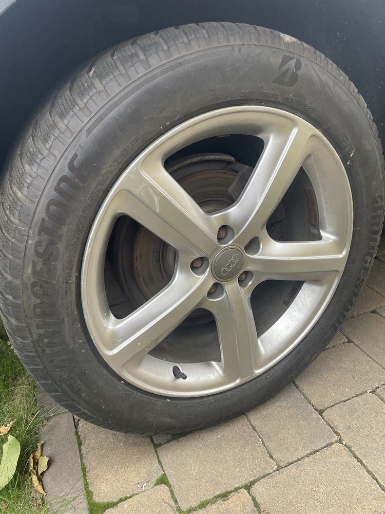 set jante+cauciucuri iarna audi 19’’