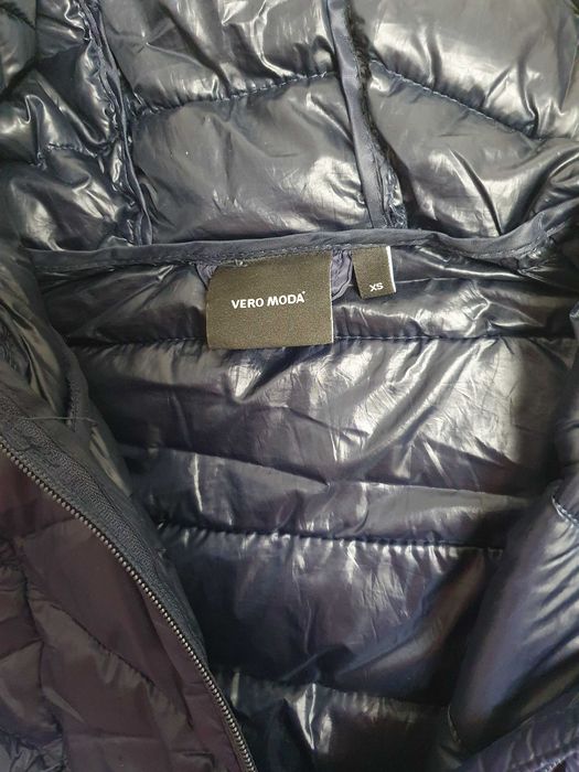 Geaca primavara-toamna, albastru inchis, Vero Moda, marime xs