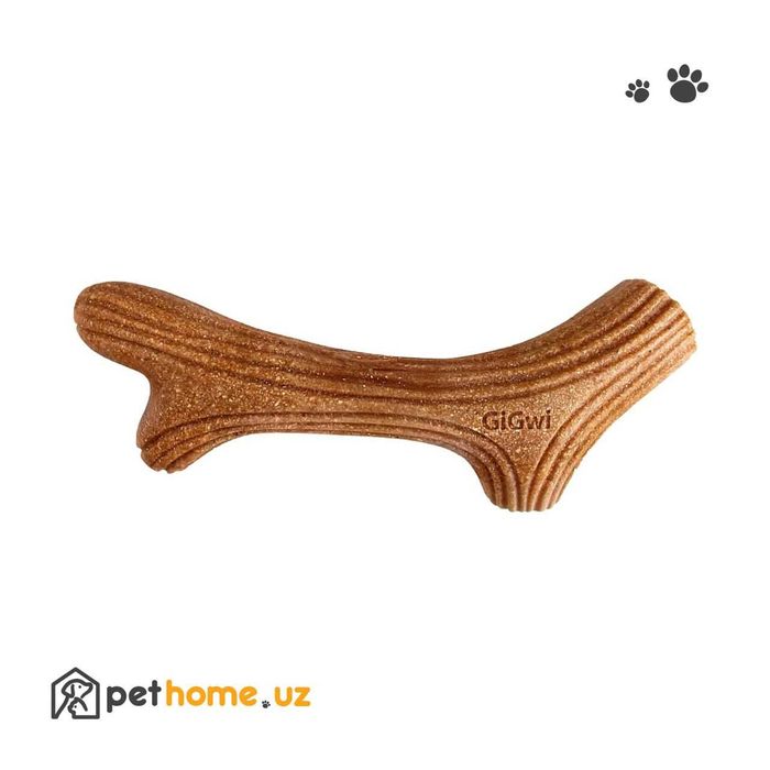 Жевательная игрушка для собак GiGwi Antler Wooden Chew Toy