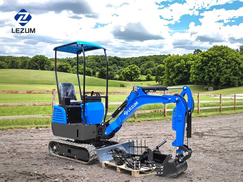 LEZUM Miniexcavator nou cu control electric Mini excavator de vânzare