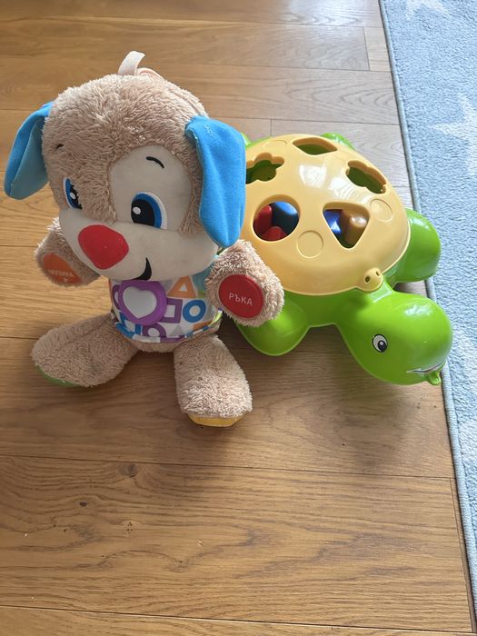 Fisherprice куче и сортер костенурка