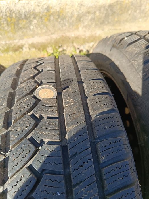 Зимни гуми с железни джанти 195/60/15